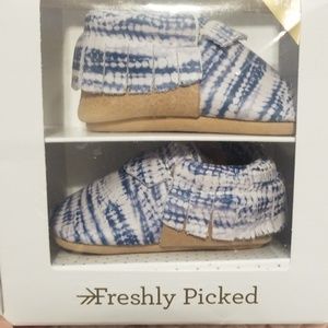 Freshly picked moccasins